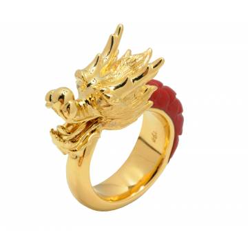 The Dragon Jasper and Gold Ring