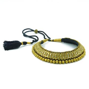 Ebrisham Polki Diamond and Gold Necklace