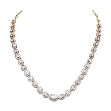 Sangarizeh Polki Diamond Long Necklace