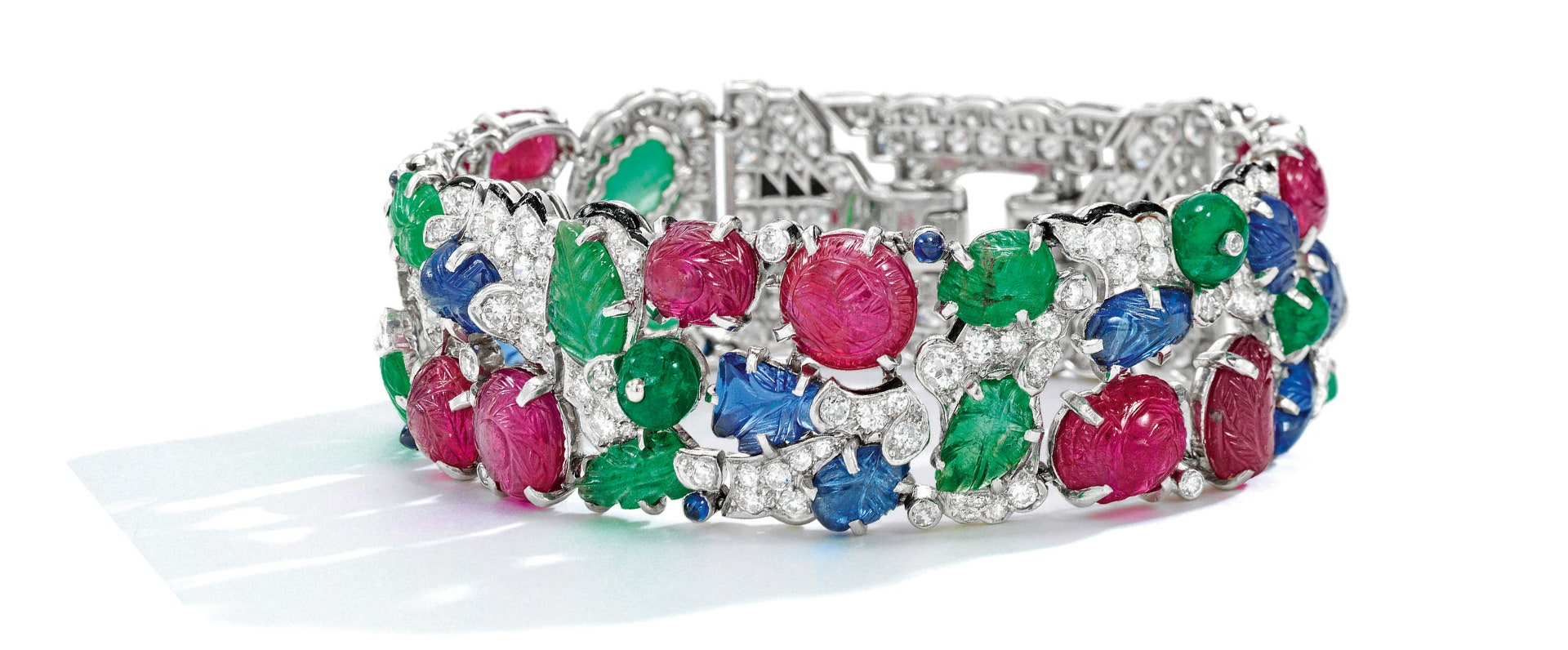 trend-of-brightly-coloured-gemstones-Cartier-Tutti-Frutti-